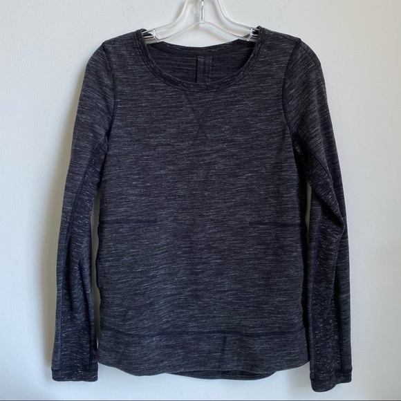 Lululemon Exhalation Pullover Black Heather 4 NWOT - Picture 10 of 16